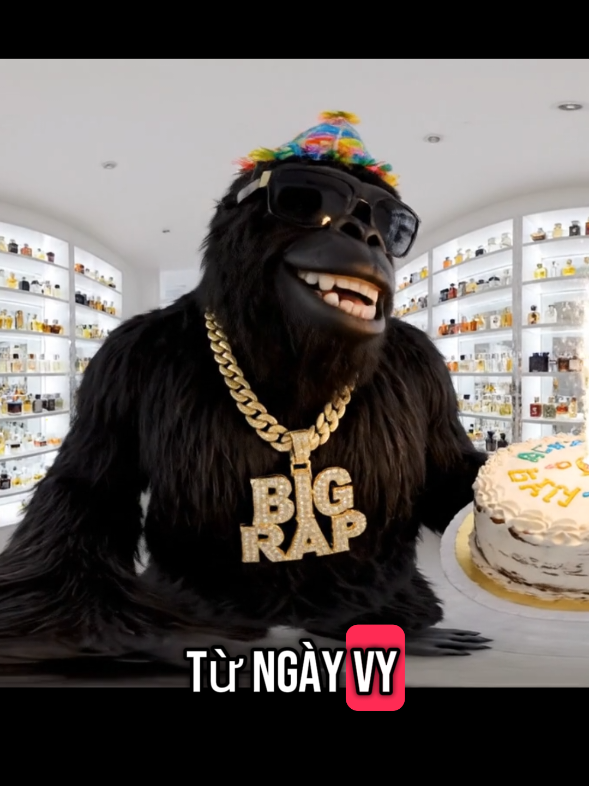 Big Rap - HPBD em Vy🎉🎂. Ae mua nước hoa tặng em Vy thì ghé shop tui nghe 😘#bigrap 