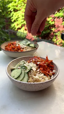 justice for the Ronto Wrap https://justinesnacks.com/spiced-carrot-and-chickpea-slaw-with-cucumber-salad/