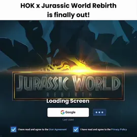 HOK x Jurassic World Rebirth is out now! This Collaboration is absolutely amazing, the game got invaded by dinosaurs. #HonorofKings #HOKPH #HOKxJurassicWorldRebirth #hok #jurassic #honorofkingsglobal #hokph #hokstudio #foryou #fyp #trending #viral #gaming #creatorsearchinsights 