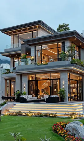 Nhà villa hiện đại một góc nhỏ cho ngày an yên #nhadep #thietkenhadep #villa #bietthu #thietkenhachiphithap #nguyenhaikts 