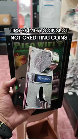 Tips kapag hindi nag credit ng maayos ang coins slot ng piso wifi #foryou #viral #fyp 