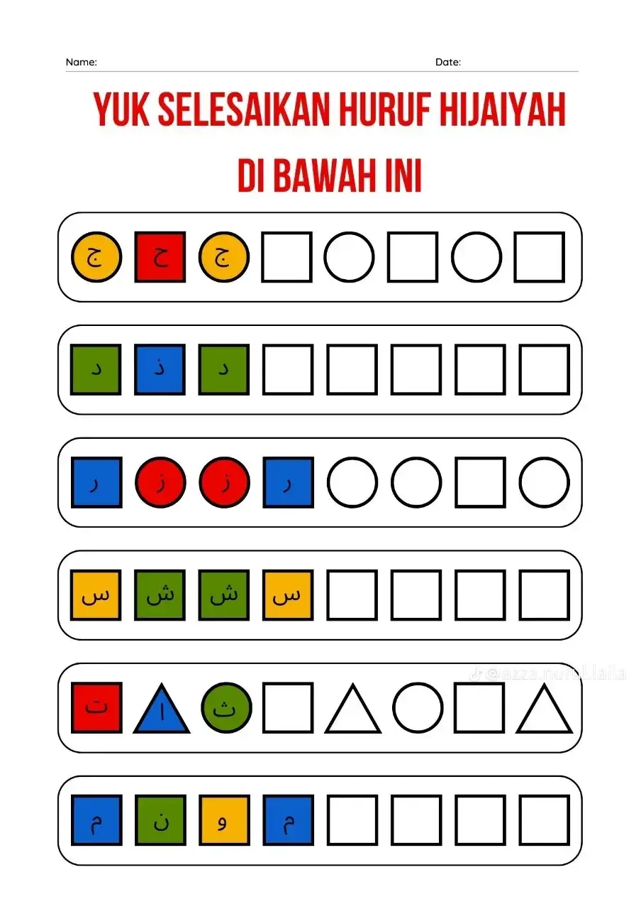 LKPD Coding PAI kelas 1 SD #lkpd #coding #pai #sd 