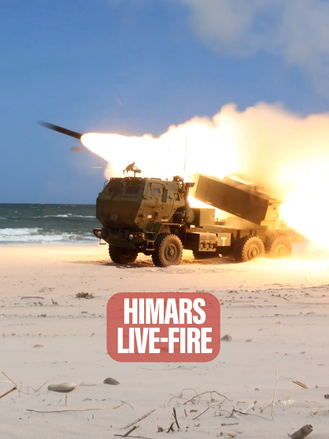 VOLUME WARNING: See Marines rattle off HIMARS missiles during exercise in Poland #marines #himars #missiles #poland #military