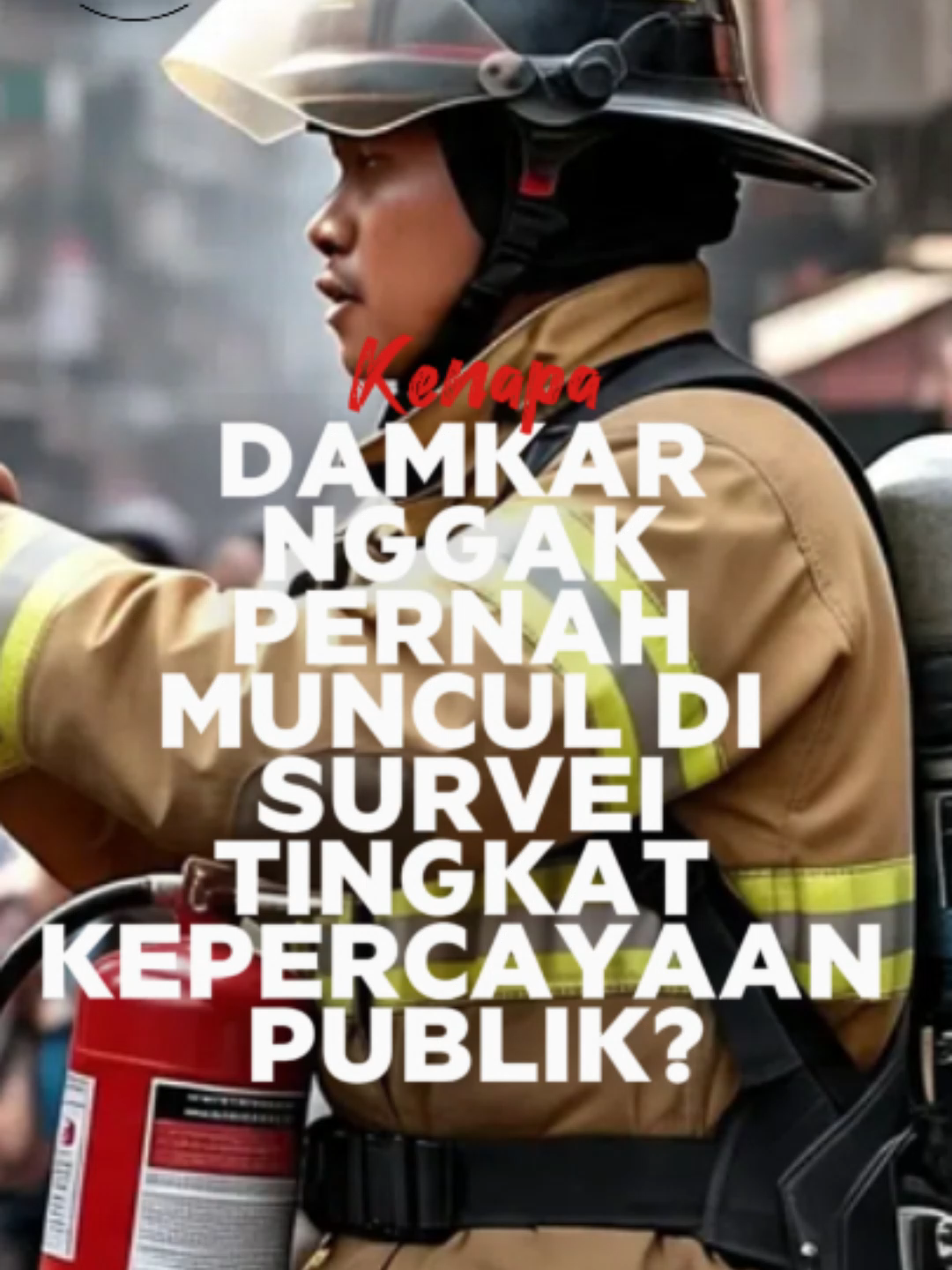 🚒🔥 Kalau Presiden & TNI dapat kepercayaan publik 97,5%, Damkar di mana? Mereka jarang disorot, nggak masuk survei, tapi selalu pertama datang kalau kita butuh. Mereka bukan cari panggung, mereka turun ke medan bahaya tanpa pamrih. Damkar nggak butuh tepuk tangan, tapi mereka layak kita hormati. Coba sebut di komentar, pernah nggak kamu lihat Damkar kerja diam-diam di sekitar kamu? Respect buat Damkar Indonesia! 🙌🇮🇩 #Damkar #PahlawanTanpaTandaJasa #kepercayaanpublik #BeraniPadamkanApi #RespectDamkar #FaktaDamkar #Indonesia #StoryDamkar #ViralDamkar #KontenEdukasi #FYPIndonesia #DamkarIndonesia #pemadamkebakaran