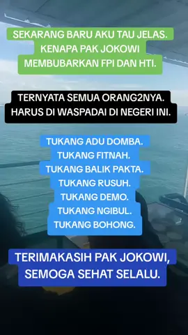 Kenapa pak Jokowi membubarkan FPI dan HTI..??