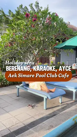 Cuma 69rb udah bisa ke Bali nya Pekanbaru ✨ bisa berenang, karaoke dan makan sepuasnya loooh. Cuuus langsung kesini 😍 #jelajahhepi #infopekanbaru #wisatapekanbaru #aeksimare #aeksimarepool #holiday #kolamrenangpekanbaru  