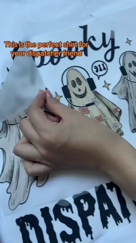 Cute shirt #dispatcher #dispatchersoftiktok #halloween #spooky #911dispatcher #spookyseason 