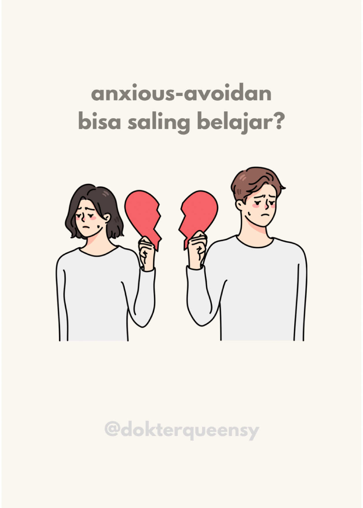 anxious ngajarin avoidan true love, avoidan ngajarin anxious self love  #attachment #anxiousattachment #avoidantattachment 
