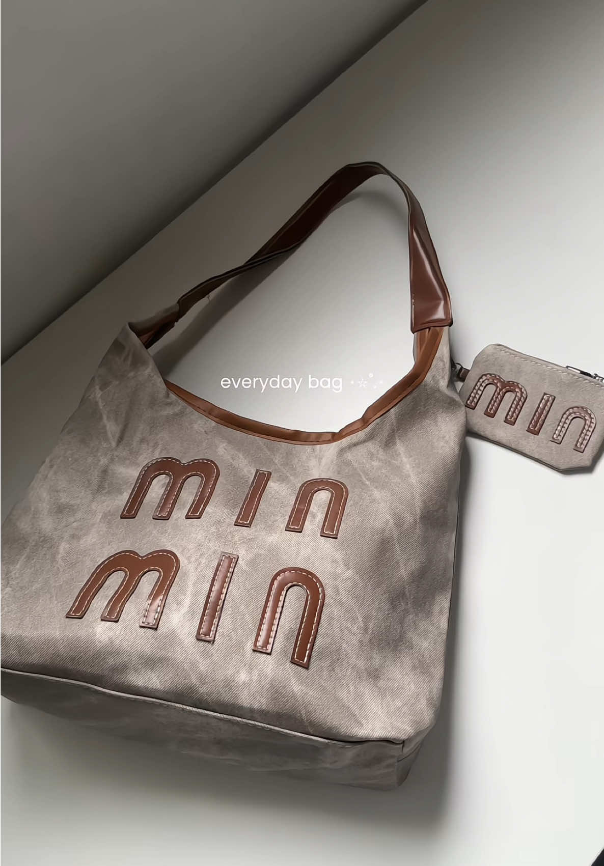 new everyday bag 👜💫 #totebag #shoulderbag #schoolbag #everydaybag #trending #viral 