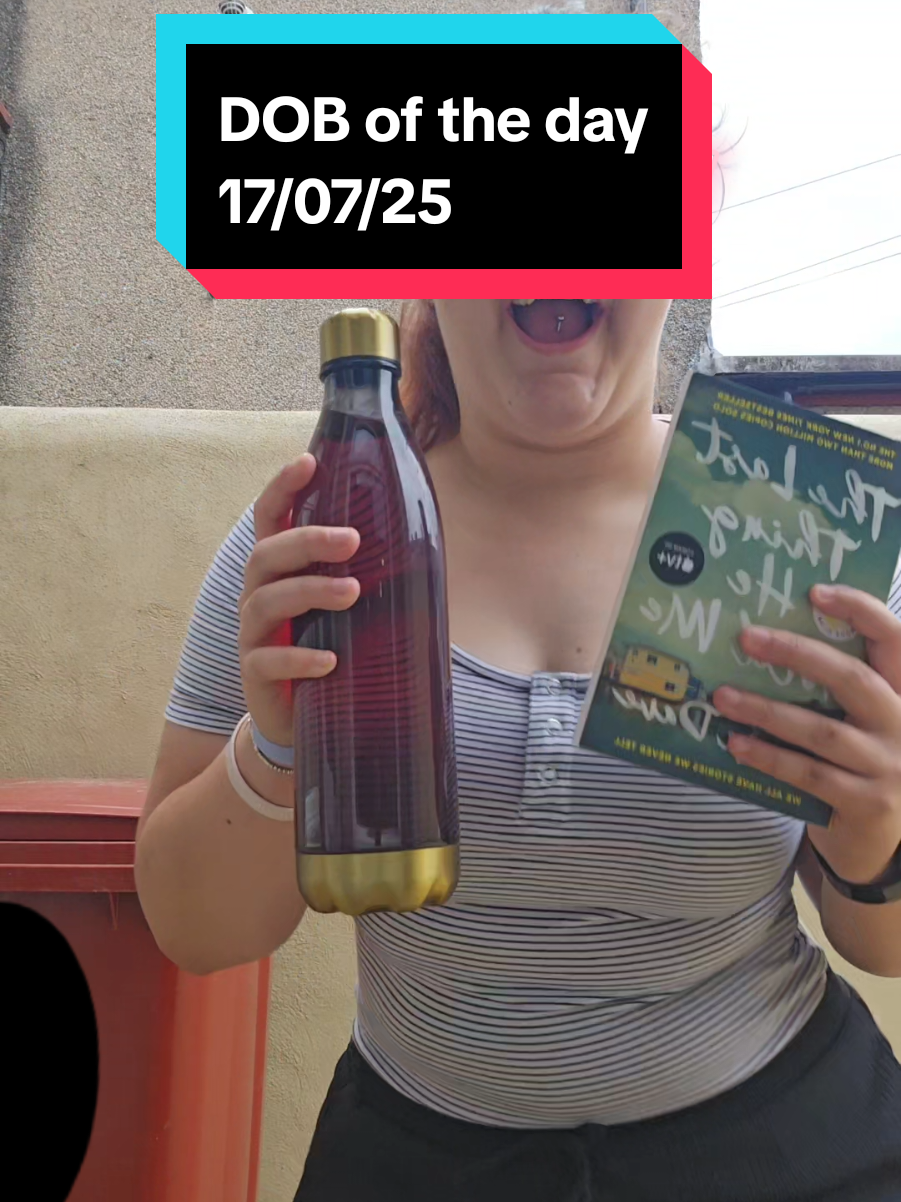 Drink, outfit, book of the day. Trying to stand out more to be noticed on BookTok🤭🤣 #BookTok #LauraDave #TheLastThingHeToldMe #BookTokCommunity #BookObsessed #DOB #DOBofTheDay 