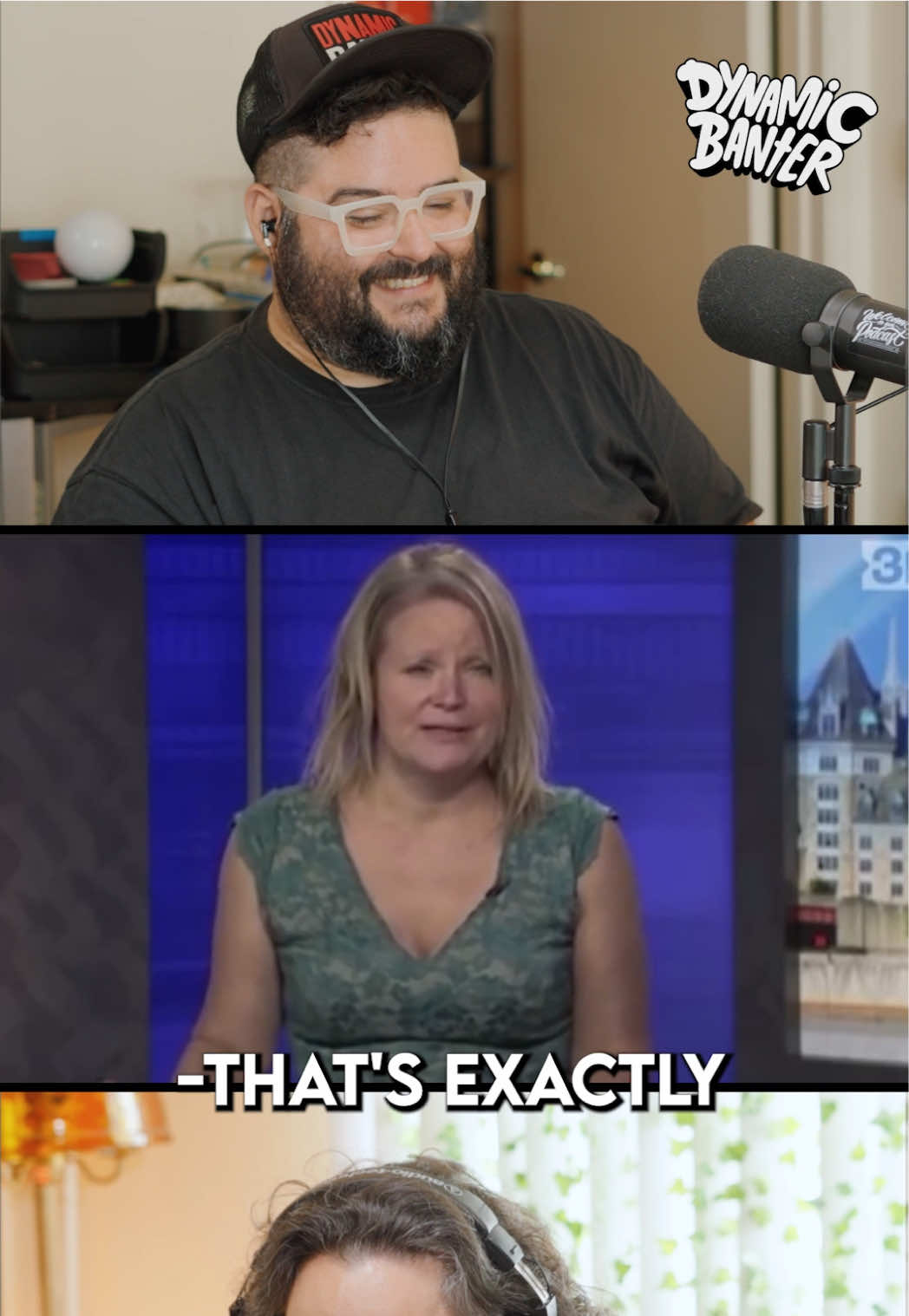 We should only have drunk news anchors from now on  @DynamicBanter with @Steve Zaragoza 
