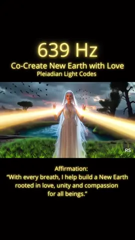 💿 Full version on YouTube - link in bio Let this heart-centered sound journey support you in: • Strengthening your connection to universal and interpersonal love 💞 • Rebalancing relationships through compassion, empathy and open-heartedness 🌈 • Anchoring peace and unity into your energetic field and the Earth grid 🌐 • Dissolving emotional blockages, separation and judgment 🔓 • Receiving Pleiadian light codes to nurture harmony, joy and global healing 🌟 🌠 Who are the Pleiadians? The Pleiadians are an advanced, interdimensional star race from the Pleiades star cluster, deeply connected to Earth’s ancient history and spiritual future. They are masters of love, emotional intelligence and crystalline consciousness. Their mission is to support humanity in awakening to higher truth, soul embodiment and the remembrance of our role as conscious co-creators of reality. Their energy is gentle, loving and profoundly uplifting - guiding us into unity, beauty and peace. 🌟 What Are Light Codes? Light codes are multidimensional frequencies - energetic transmissions from higher realms that awaken dormant aspects of your soul. Delivered through sound, they bypass the logical mind and work directly with your DNA, subtle bodies and emotional field. No need to “understand” - simply allow yourself to feel, receive and remember. #639Hz #Pleiadian #Starseed #PleiadianGuidance #HeartFrequency #NewEarth #GalacticSupport #UnityConsciousness #PlanetaryHealing #StarseedActivation #EmotionalHealing #DivineLove #LightCodes #MultidimensionalAwakening #SoulEmbodiment #SoundHealing #AscensionFrequency
