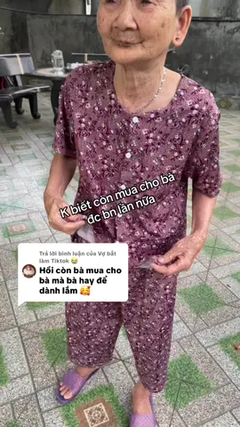 Trả lời @Vợ bắt làm Tiktok 😭 bà nào con cháu mua cho cũng quý k nỡ mặc muốn cất đi để dành #xuhuong #shopcuahen #bodochome #banoi #bàngoại 