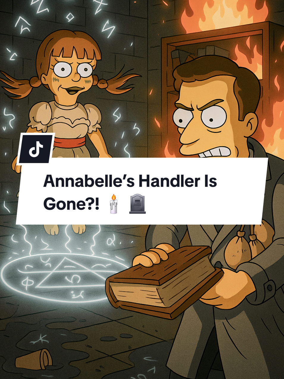 🚨 Annabelle’s Handler Has Passed Away!  The veteran paranormal investigator was found unresponsive in his Gettysburg hotel room while prepping the “Devils on the Run” tour 🔍 🕵️‍♂️ The Simpsons already warned us this would happen!  Let me know what you think in the comments! 👇#creatorsearchinsights #annabelle #theconjuring #connecticut #horrortok #mystery #paranormal #anabelledoll #runaway #danrivera #scary #annabelle #dan #annabelleescape #news #fyp #breakingnews #foryou #us #annabelle #dolls  #paranormal #demon #possessed #horro #annabelledoll #tour #annabelletour #Viral #simpsonspredictions #2025prediction #bartsimpson #homersimpson #lisasimpson #margesimpson #maggiesimpson #foryou #mysterytok #mysteriousfacts #mysteries #darksecret #hiddentruth #unsolved #simpsons2025 #simpsonsclips #usa🇺🇸 #usa🇺🇸tiktok #unitedstates #usa_tiktok #simpson #simpsons #fyp #foryourpage #vira #prediction 