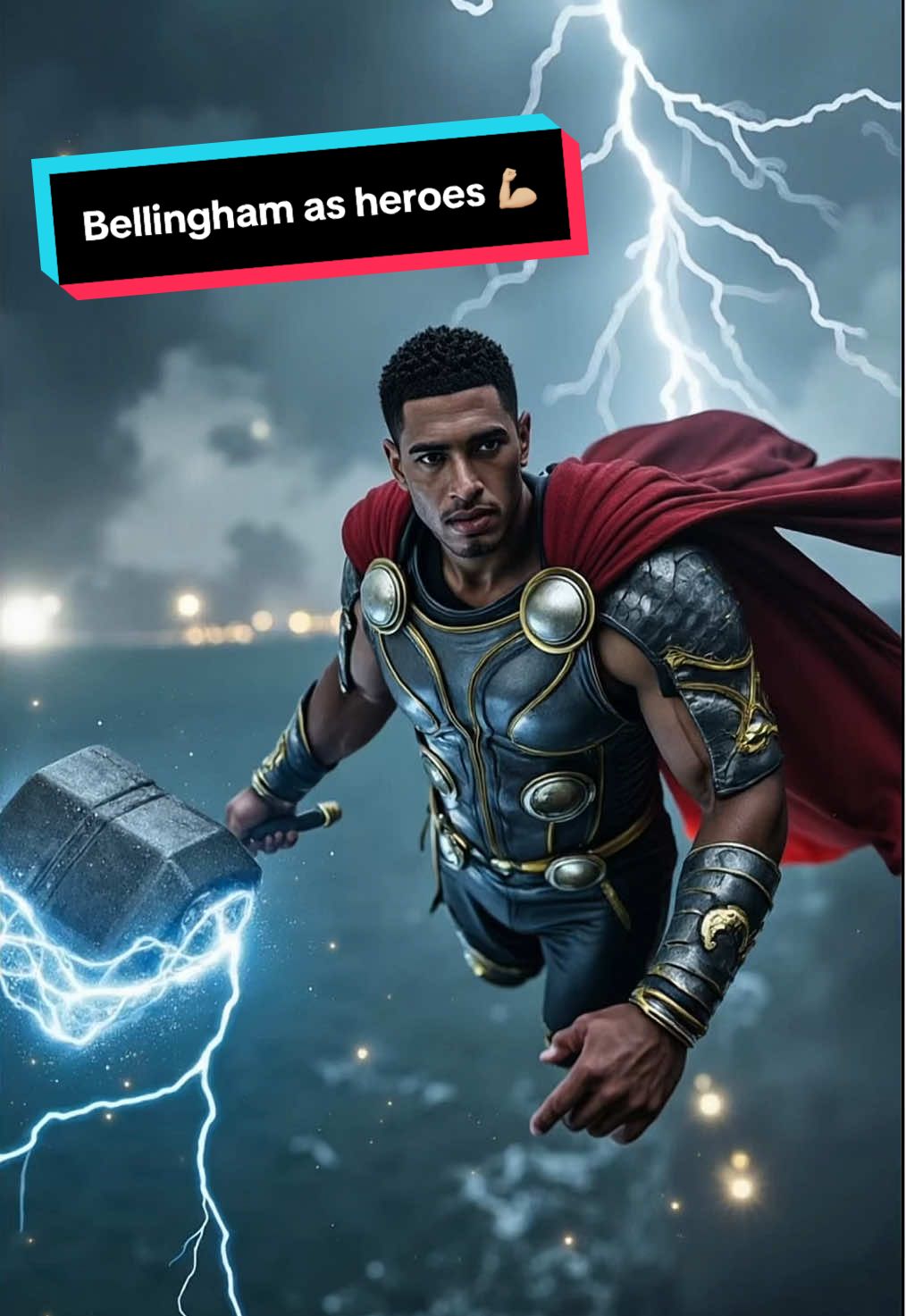 Bellingham as Superheroes 💪🏼 Jude Beligol of Real Madrid ⚔️ #RealMadrid #AI #AIVideo
