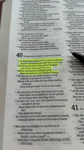 Psalm 40:1-2 🤍 #bibleverse 