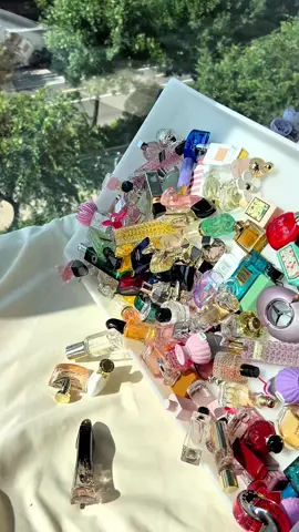 Do you love my mini collection?#miniperfume #perfumetiktok #fyp #perfumecollection #perfumeviral 