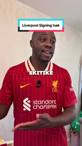 Liverpool Signing Isak #footballtiktok #soccertiktok #liverpool #fyp 