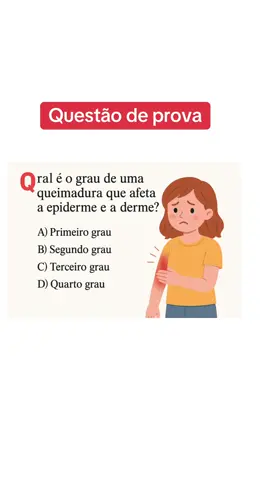 Questão de prova de enfermagem concurso de saúde #enem #medicina #enfermagem #saude 