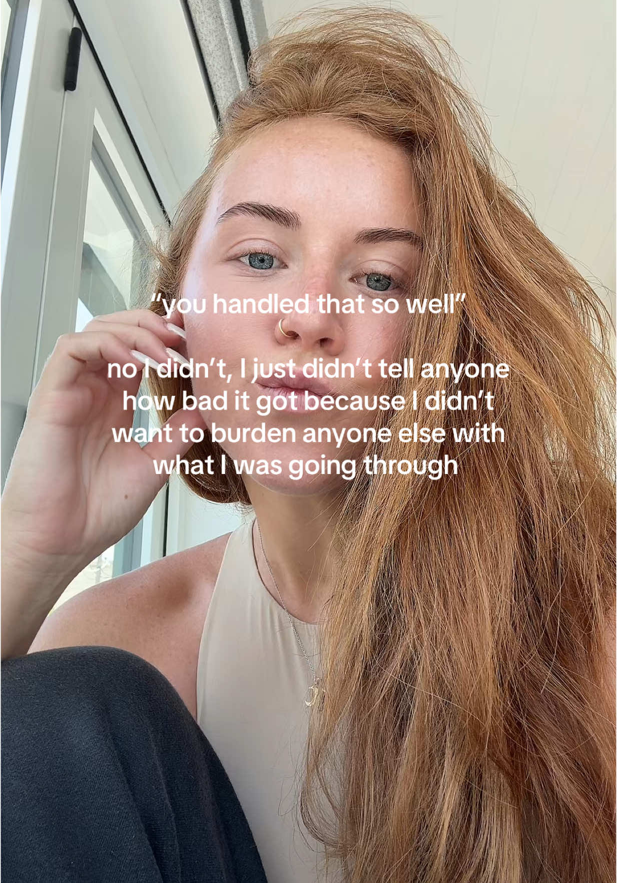 psa! tell your friends you’re going through it! it’s a pleasure to be there for someone you love!