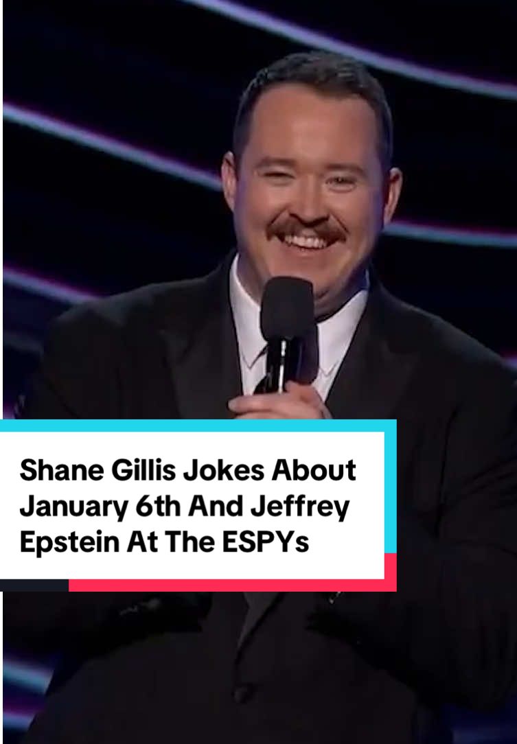 Shane Gillis has jokes about January 6th and Jeffrey Epstein at the ESPYs #shanegillis #trump #jeffreyepstein #comedy #politics