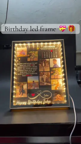 اپنی مرضی کی تصویر لگوائیں 🎁 customize Birthday Led Photo Frame 🖼️ ♥️ 