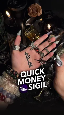 Do you need a certain sum of money quickly? 💸✨ This bind rune will lead you to success in no time. 🔮🏃‍♀️💰 #moneyspell #quickmoney #bindrune #runesymbol #sigilmagic #wealthritual #moneyritual        
