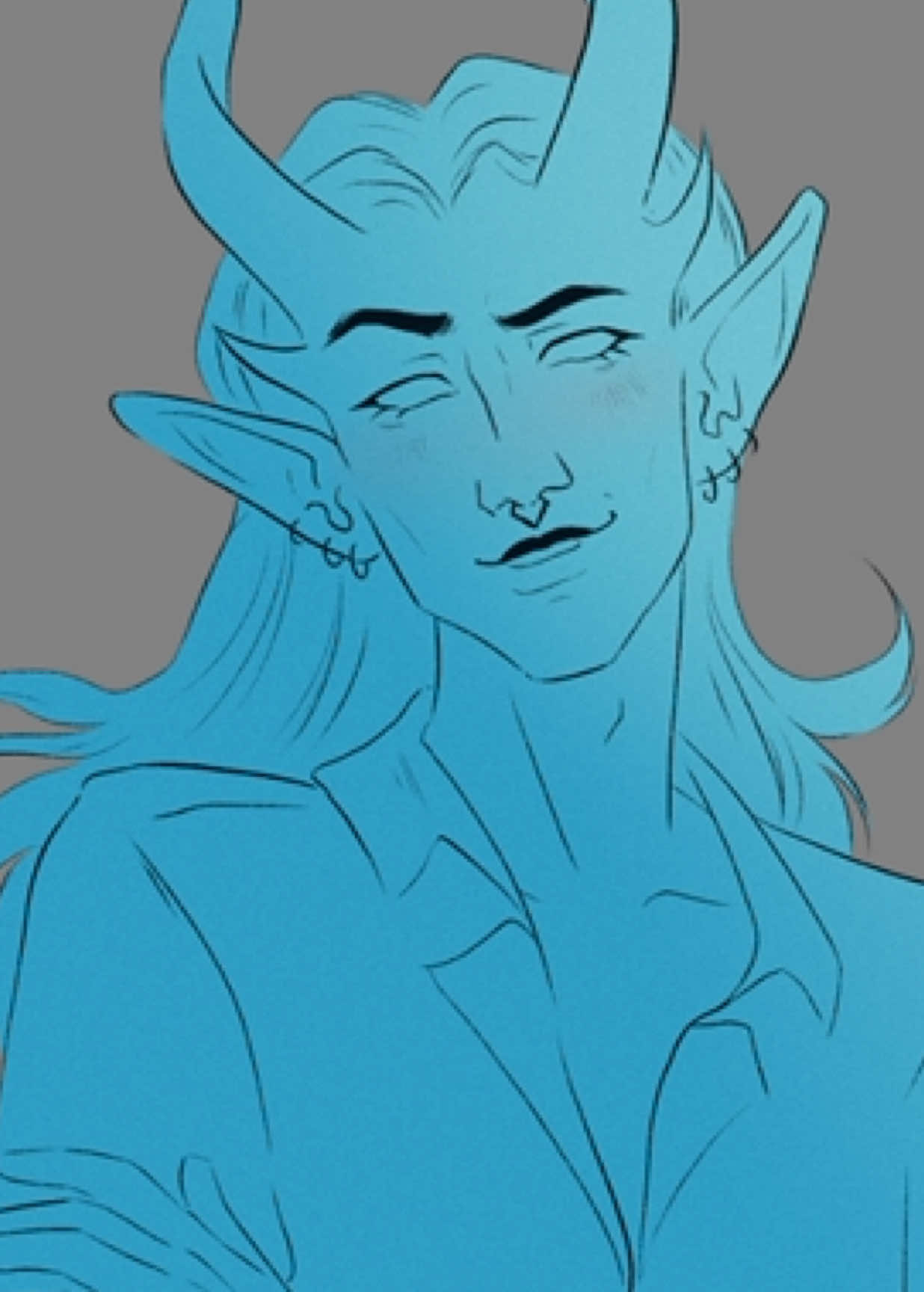 Have a silly not quite canon meme ✨ Zyris did spend 2 whole years flirting with Tyrell when they first met (which Tyrell never once noticed) but he was never this forwards 😂 More artfight stuff coming soooonnn, but for now, the silly men #dnd #oc #originalcharacter #dndtok #dndart #dndanimatic #dndmemes #art #artwork #tiefling #paladin #armour #ocartwork #ocart 