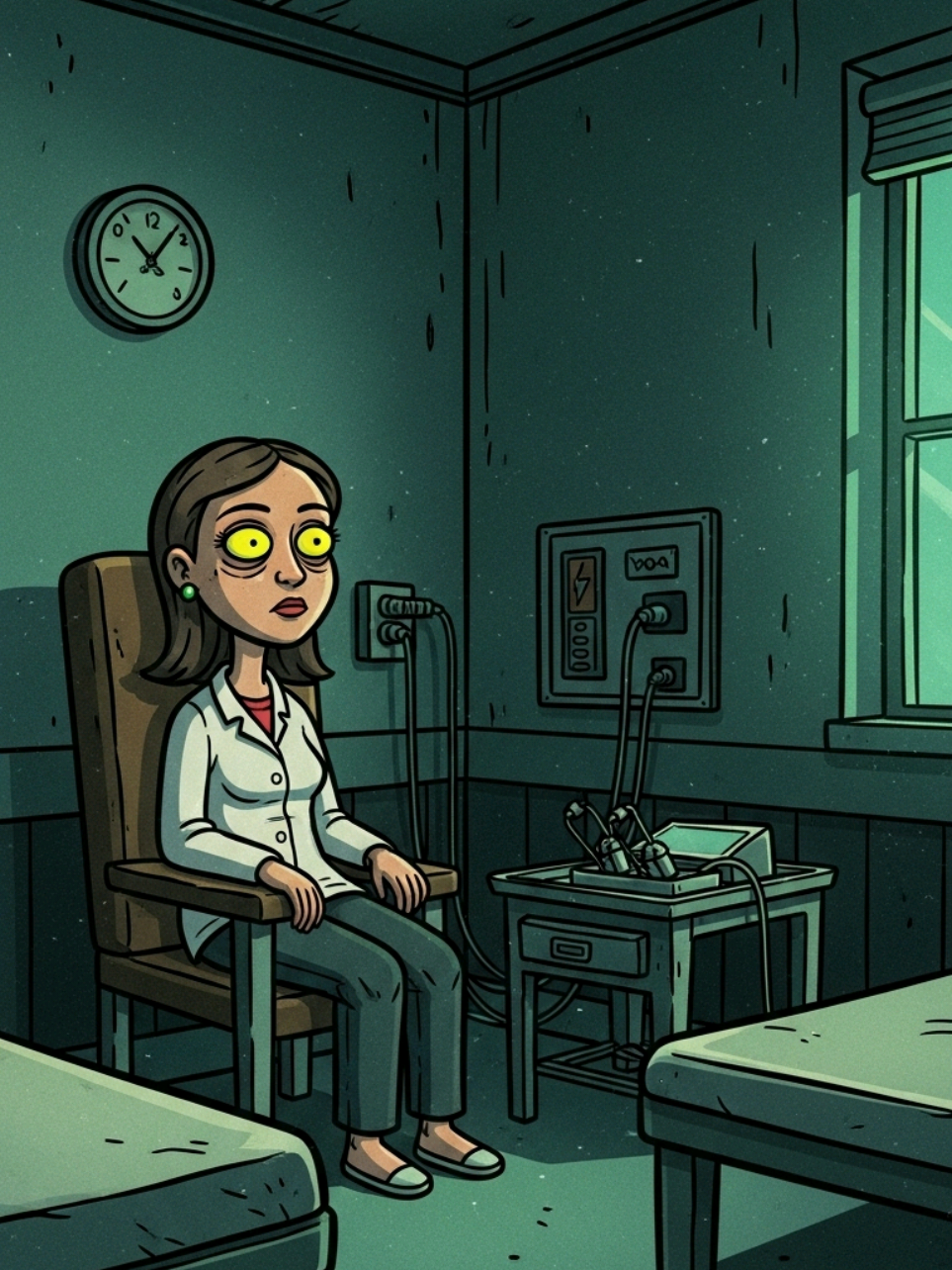 She never spoke a word after what she did. But the painting said everything... Would you have trusted her? #truecrime #scarystories #creepyanimation #silentpatient #animated 