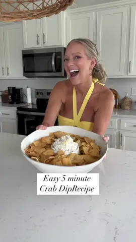No Guilt Easy Summertime Crab Dip 🦀  Living at the beach makes me crave seafood! And my family love this!  If you love crab dip but want to avoid excessive calories, I have the perfect recipe for you! @Lifeway’s Farmer Cheese offers all the deliciousness without the guilt in this creamy, probiotic-rich appetizer. Ingredients * 2 tsp Lifeway Lowfat Plain Kefir * ½ cup Lifeway Farmer Cheese * 6oz crab meat * 2oz cream cheese * 2 Tbsp pickled banana peppers * ¼ red onion chopped * ½ a lemon, squeezed Directions 1. Combine all ingredients into a mixing bowl. Mix together by hand until desired consistency is reached. #LifewayLovesYourGuts #DiscoverLifeway #EasyRecipes  #snackideas #dips #EasyRecipe #appetizer #fyp 