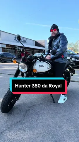 O que achou dessa Hunter 350? . . . . . . . #pablitomotos #entrevista #royal #hunter350 #hunter #explorar 