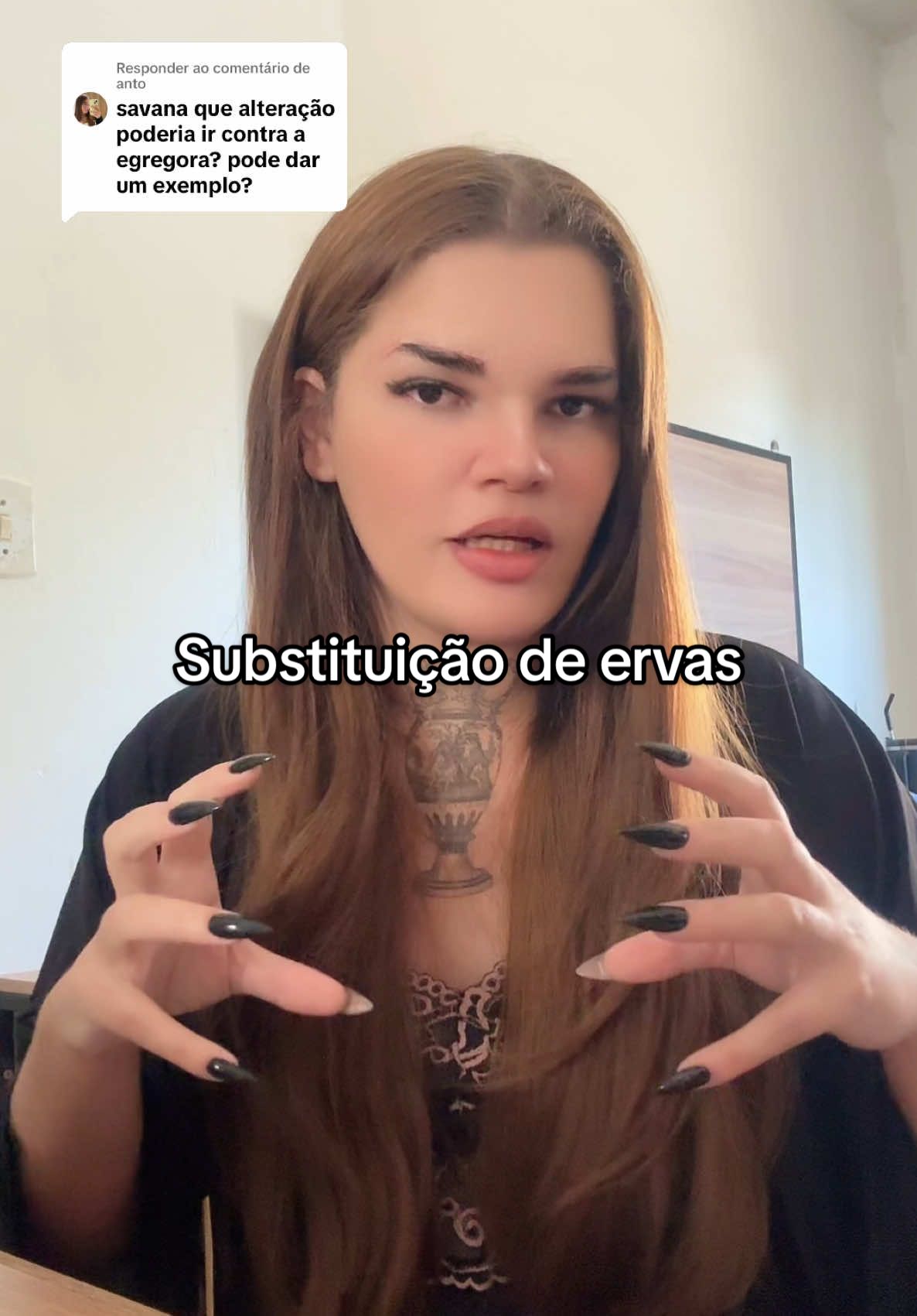 Respondendo a @anto #fy #fyp #foryou #fypシ #hoodoo #witch #witchtok #feitiçoamororoso #trabalhos #trabalhosespirituais #feitiço #axé #bruxa #bruxaria #tarot #tarotreading #baralhocigano #oraculos #espiritualidade #reflexão #spells