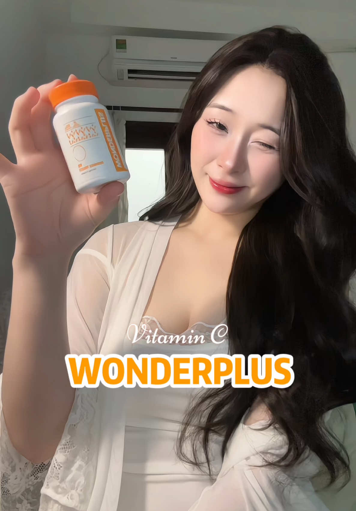 không tự nhiên mà trắng đâu nhaa 🥰 #wonderplus #vitaminc 