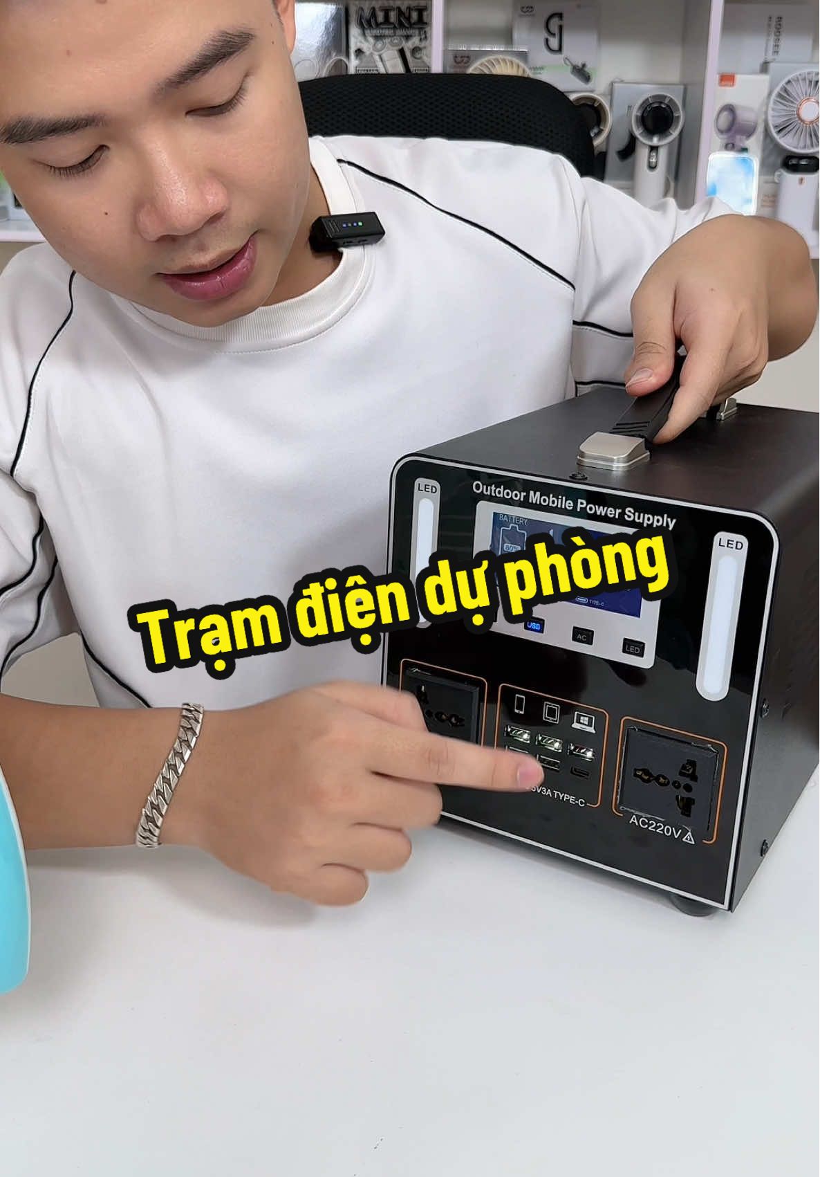 Trạm điện dự phòng đang có ưu đãi nha mọi người ơi #tramsacduphong #tramsacdidong 
