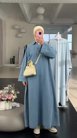 ad| Das beliebte Denim Kleid von @pearlyshop.de wurde endich restocked mädels !!! Mein Code : beyzo10 ist noch aktiv 🤍 #denimdress #denimabaya #pearlyshop #maxidenimdress 
