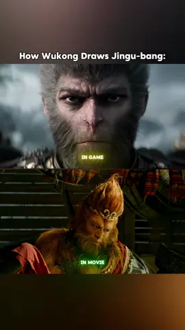 Wukong in Game vs in Movie still df ☠