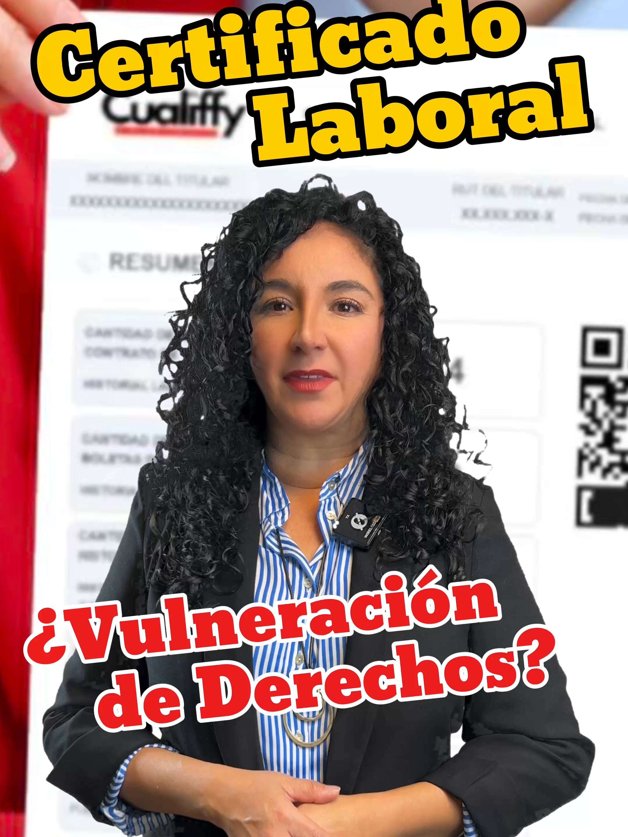 El Certificado Laboral que podría Vulnerar los Derechos del Trabajadores. Ahora existe un Certificado Laboral, conocido como Dicom Laboral, que ofrece la empresa Cualiffy y que entrega mucha información del trabajador a las empresas, como lo son: ⁃ Licencias Médicas que ha tenido. ⁃ Las Demandas Laborales en que participó. ⁃ Historial de Juicios Penales. ⁃ Las empresas en que trabajó. ⁃ Certificados de Antecedentes. ⁃ Boletas de Honorarios. Nuestra Constitución en su articulo 19 número 4 asegura el Derecho a la Honra y Vida Privada de las personas, ademas otros artículos del Código del Trabajo podrían estar siendo vulnerados. #cualifycertificado #cualiffycertificado #cualify #cualiffy #certificadolaboral #dicomlaboral #trabajador #licenciamedica #codigodeltrabajo #constitucion #derecholaboral #abogadaclaudialemarie