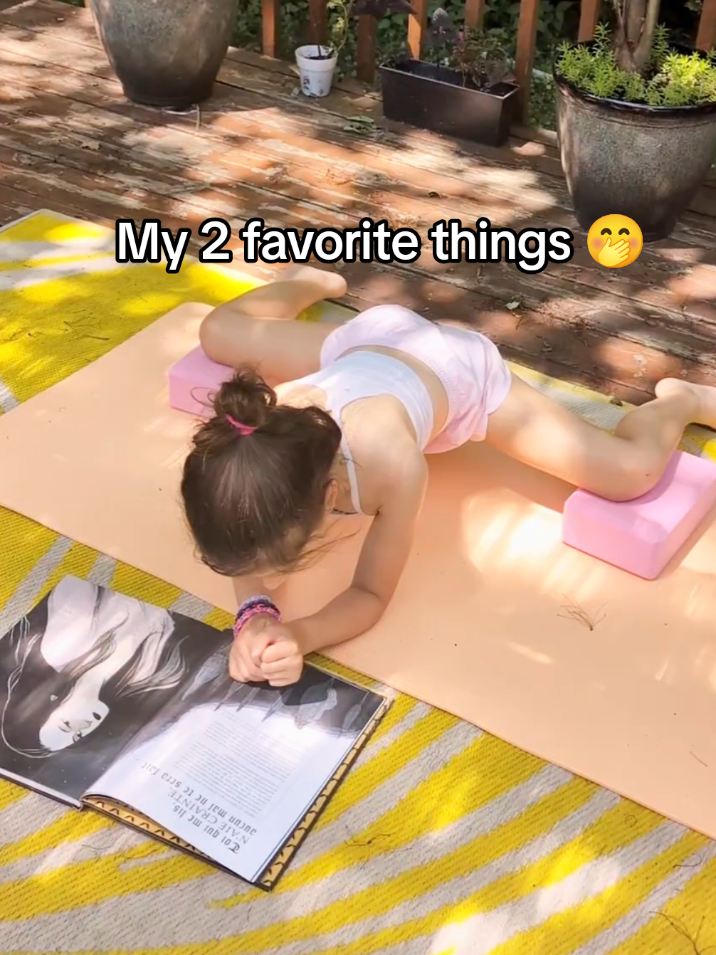 Relaxing.... #stretching  #bookclub  #reading  #bookworm  #rhythmicgymnastics  #relaxing 