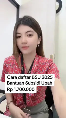 ‼️Segera daftar secara online dengan cara klik link yang ada di bio‼️#penerimabsu2025 #bsu #bantuanbsu #daftarbsu #penerima 