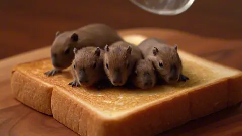 Comment if you would eat this… 🦫🍞✨ Why does capybara toast sound so cute and satisfying? 👂 #ASMR #Toast #Capybara #Satisfying #Relaxing #OddlySatisfying #sounds 