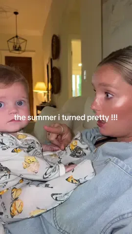 Raising them right!!! #teamconrad #summeriturnedpretty #teamjeremiah #belly #Summer #momtok #girls #show #bingewatch #raisethemright #cheater #baby 
