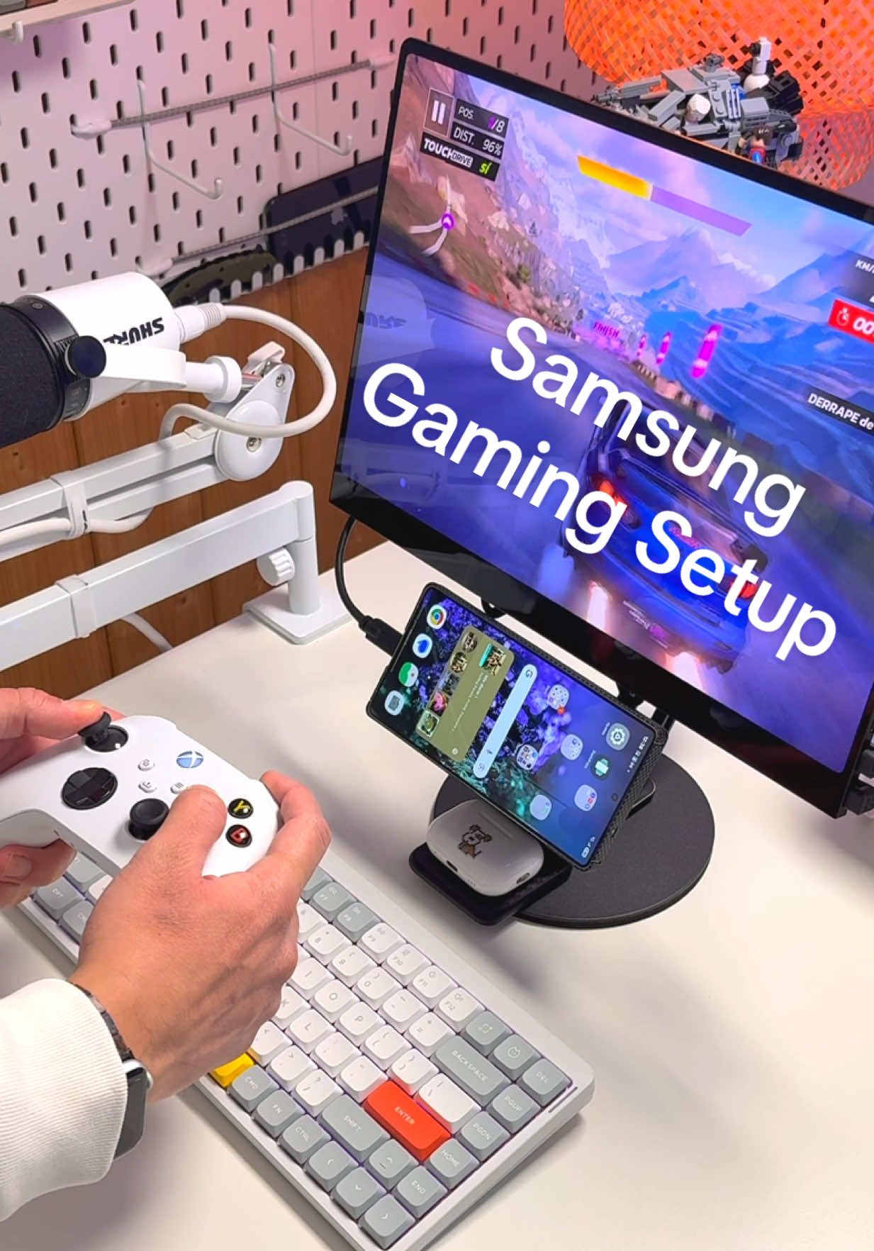 Mi Samsung S25 Ultra Gaming Setup #samsung #s25ultra #setupgaming #GamingSetup #zfold7 #galaxys25ultra #Gaming