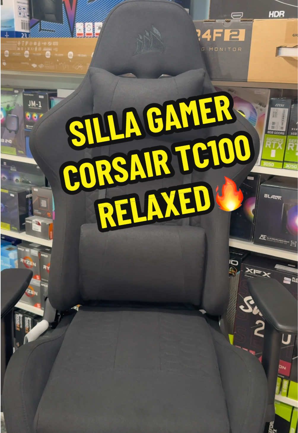 💰1.890.000 GS.  SILLA GAMER O PARA OFICINA CORSAIR TC100 RELAXED 🔥 🔹 REPOSABRAZOS 2D 🔹 ELEVADOR DE GAS  CLASE 4 🔹 RECLINACIÓN PRONUNCIADA DE 90-160° 🔹 SECCIONES PERFORADAS PARA UNA MAYOR TRANSPIRABILIDAD 🔹 CAPACIDAD: 120KG DISPONIBLE EN TEXTIL Y POLIPIEL 📱 (0993) 306 - 698 ¡Contáctanos para más info! 🏍️Contamos con Delivery y envíos a todo el País. ESTAMOS EN INSTAGRAM COMO pctech_py #pcgamer #setup #gaming #amd #intel #paraguay #paratiiiiiiiiiiii #🇵🇾 #fyp #flypシ 