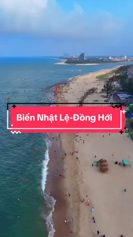 Biển Nhật Lệ - Đồng Hới hoang sơ nhưng đẹp, bãi cát dài