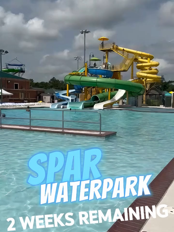 SPAR Waterpark closes for the season on August 3rd.  Come have some fun in the sun before it's too late! #summer #sparwaterpark
