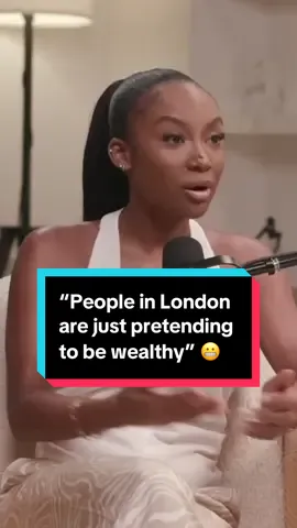 Are people in London pretending to be wealthier than they actually are? 😬 #wealth #success #rich #fake #london #podcast #money #millionaire 