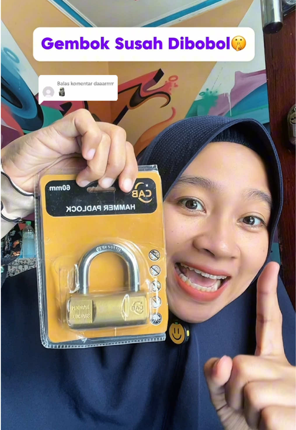 Membalas @daaarrrrr rekomendasi gembok bantal merek CAB original #gembokkuningan #gembokcab #gembokbantal #gembokantimaling #gembokkuat #gembokrumah #gembokpagar #gembokmurah 