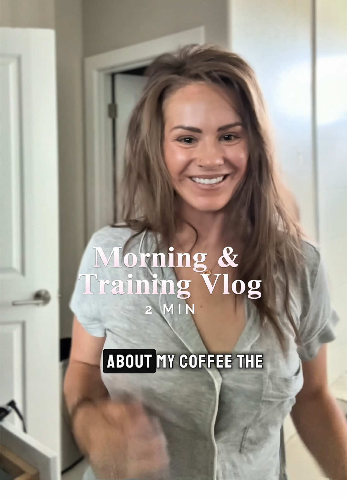 A little morning and training vlog! 🥰 stay for wise words from a 7yr old. Postpartum fitness reality check, some weeks I’m crushing 5 training days, others I’m lucky to get one solid session in. And honestly? I’m completely okay with this inconsistency. I’m still making progress. Every time I show up, even if it’s just 25 minutes, it serves me exactly how I need it to. This is the season I’m in right now. I’ve learned to adjust my expectations and meet myself where I’m at. #mom #mama #momof3 #momsover30 #familytiktok #familyvlog #familythings #Fitness #fitnessmom #fitnessmomsoftiktok #fitnessmotivation #Vlog #postpartum #postpartumjourney #postpartumbody 