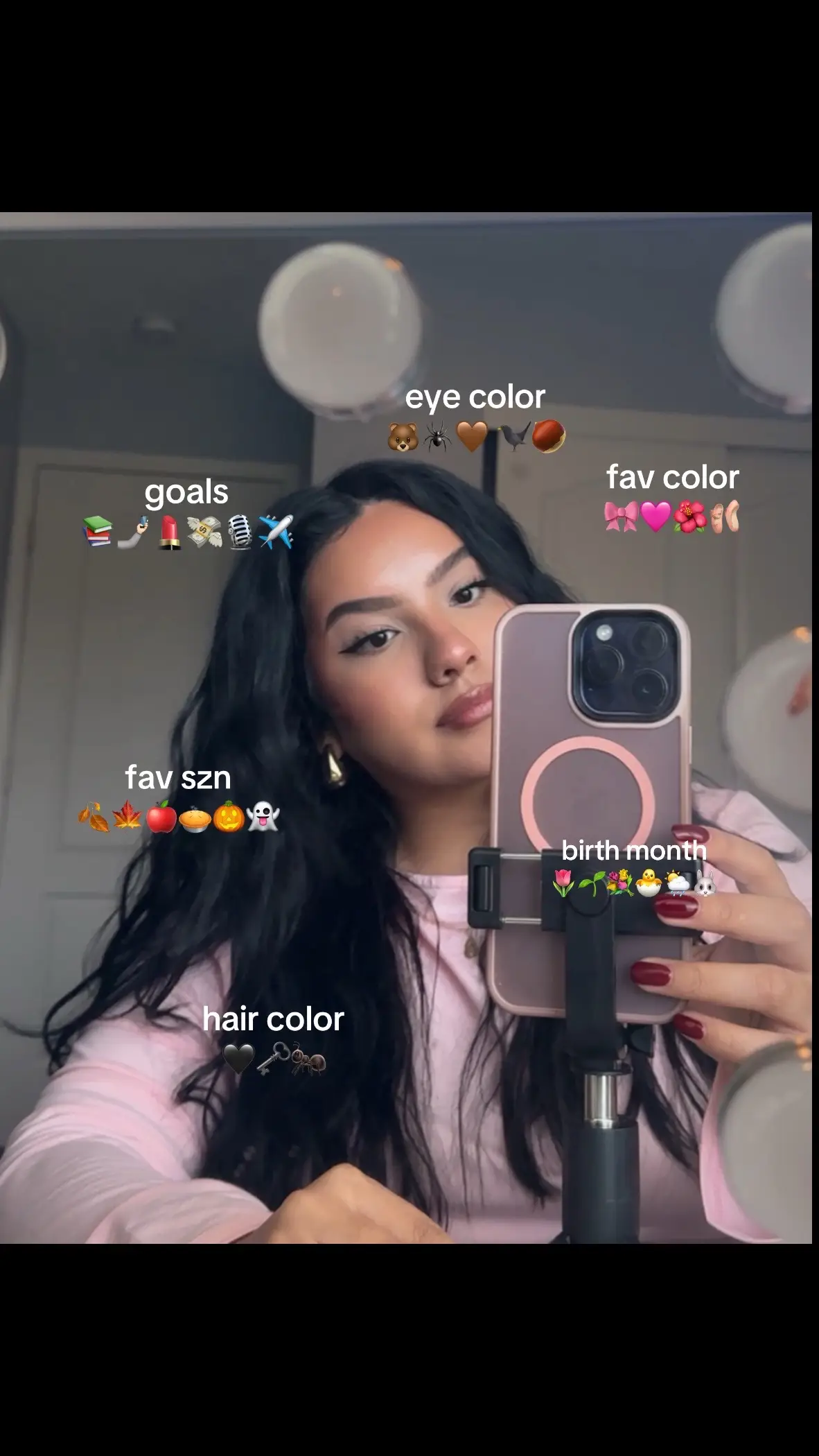 this trend is so cute😚 #fyp #gettoknowme #foryou #emojichallenge 