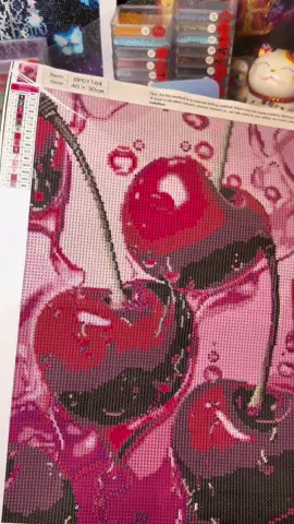 Preparing for new one #diamond painting #diamndart #how #DIY #fyp #asmr #StressRelief 